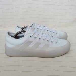 Adidas Mens Znsored Crystal Cloud White Skateboarding Shoes HP5988 Size 9.5
